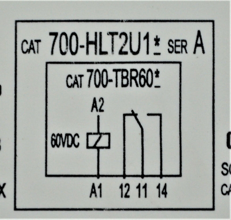 ALLEN BRADLEY 700-HLT2U1 SER A TERMINAL BLOCK RELAY BASE QUANTITY