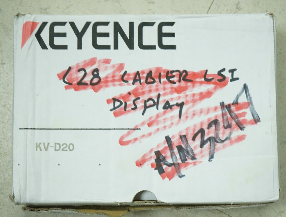 New Keyence KV-D20 Operator Interface Display