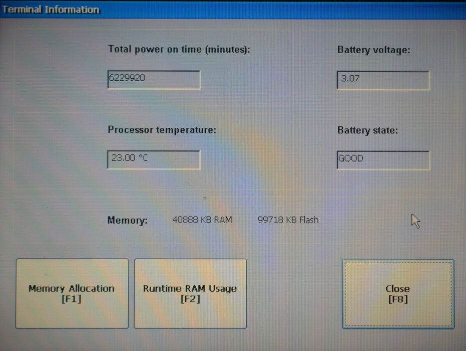 Allen Bradley 2711P-RDT10C 2711PC-T10C4D1 Series B PanelView Plus 1000 Tested