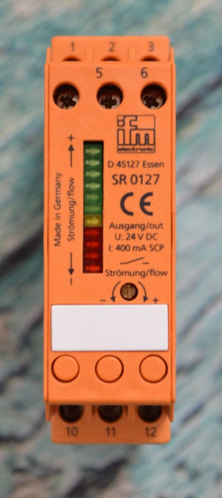 IFM SR0127 FLOW SENSOR CONTROL MONITOR