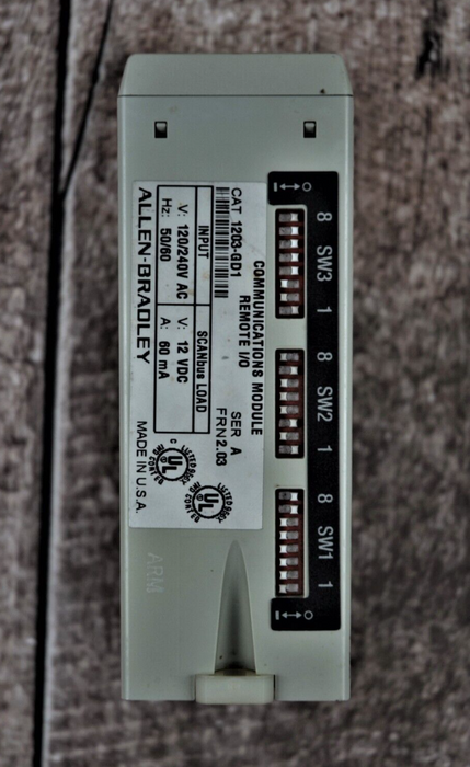 Allen-Bradley 1203-GD1 Communication Module Remote I/O Series A - FRN 2.03