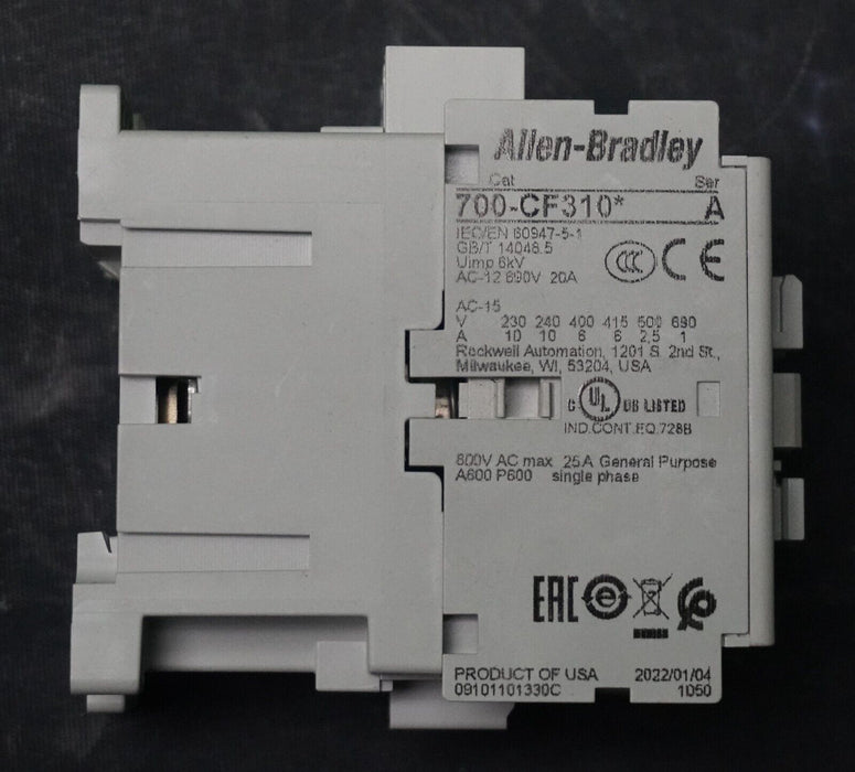 Allen Bradley 700-CF310E* Ser A Relay Contact