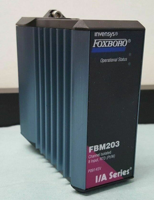 New FOXBORO FBM203 CHANNEL ISOLATED 8-INPUT RTD