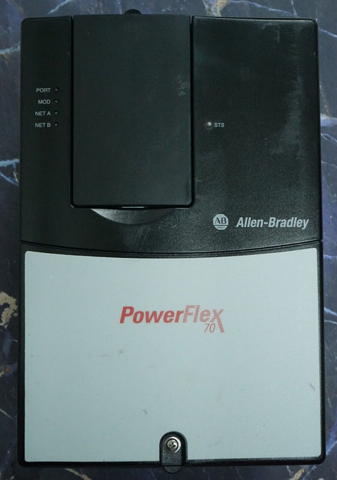 Zero Hrs Allen-Bradley PowerFlex70  7.5 HP 20AD011A1AYNANNN 480VAC FRN. 2.008