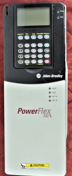 Clean and Tested Allen Bradley 20BD2P1A3AYNACC1 PowerFlex 700 Drive 1 HP  - Good