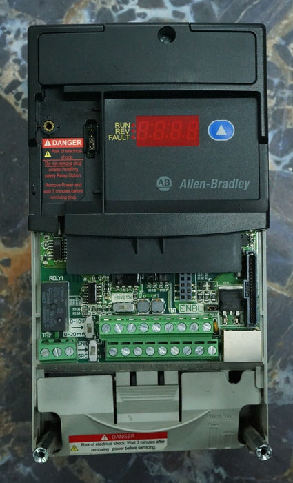 Allen Bradley 22D-D6P0N104 PowerFlex 40 3HP Drive Tested Good FRN:2.01