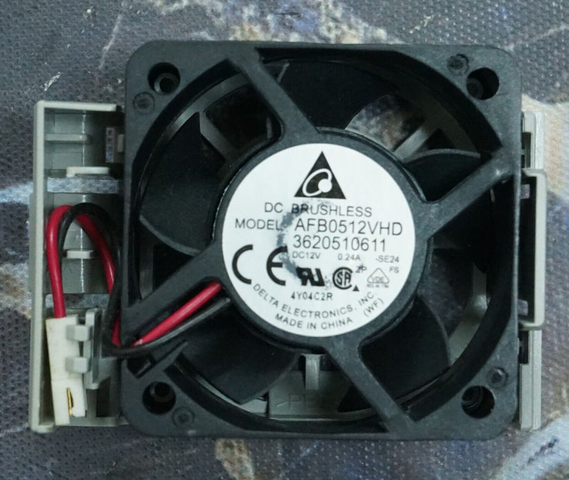 (4)Delta AFB0512VHD 7000 RPM 12v DC 50mm x 20mm 2-Wire PC/CPU/Server Cooling Fan