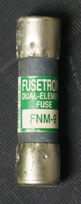 Fusetron FNM-9 Fuse, 9A, 250V