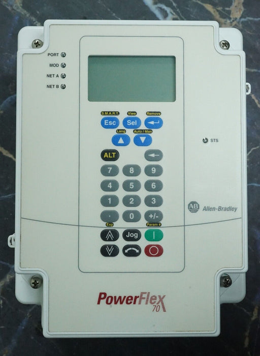 Low Hour Allen-Bradley PowerFlex 70 3 HP 20AD5P0C3AYNNNC0 Tested Good FRN:3.003