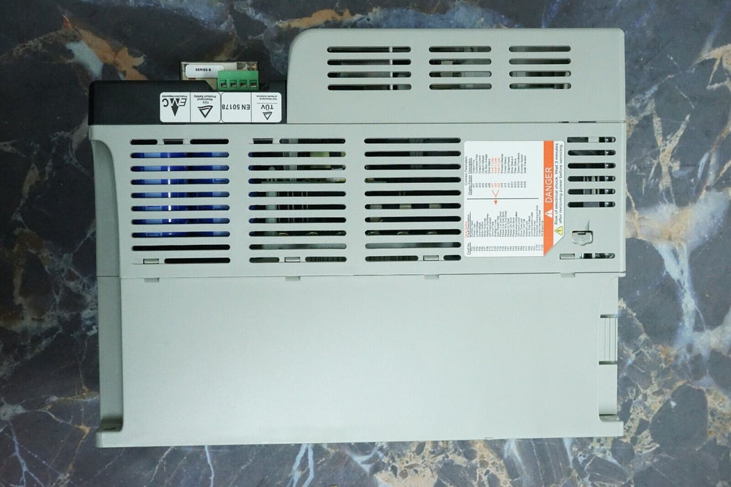 Zero Hrs Allen-Bradley 22D-D017N104 Power Flex 40P 10HP VFD w/22-COMM-E Ethernet