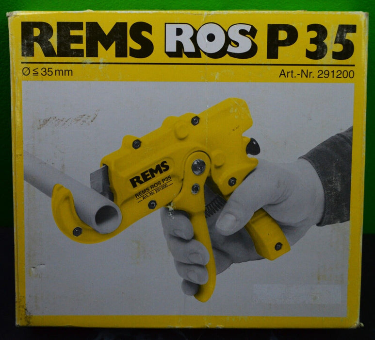 REMS ROS P35 291200 PIPE SISSORS (NEW)