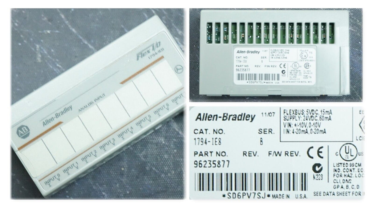 Allen-Bradley 1794-IE8 1794-IE8 /B Flex 8 Point Analog Input Module