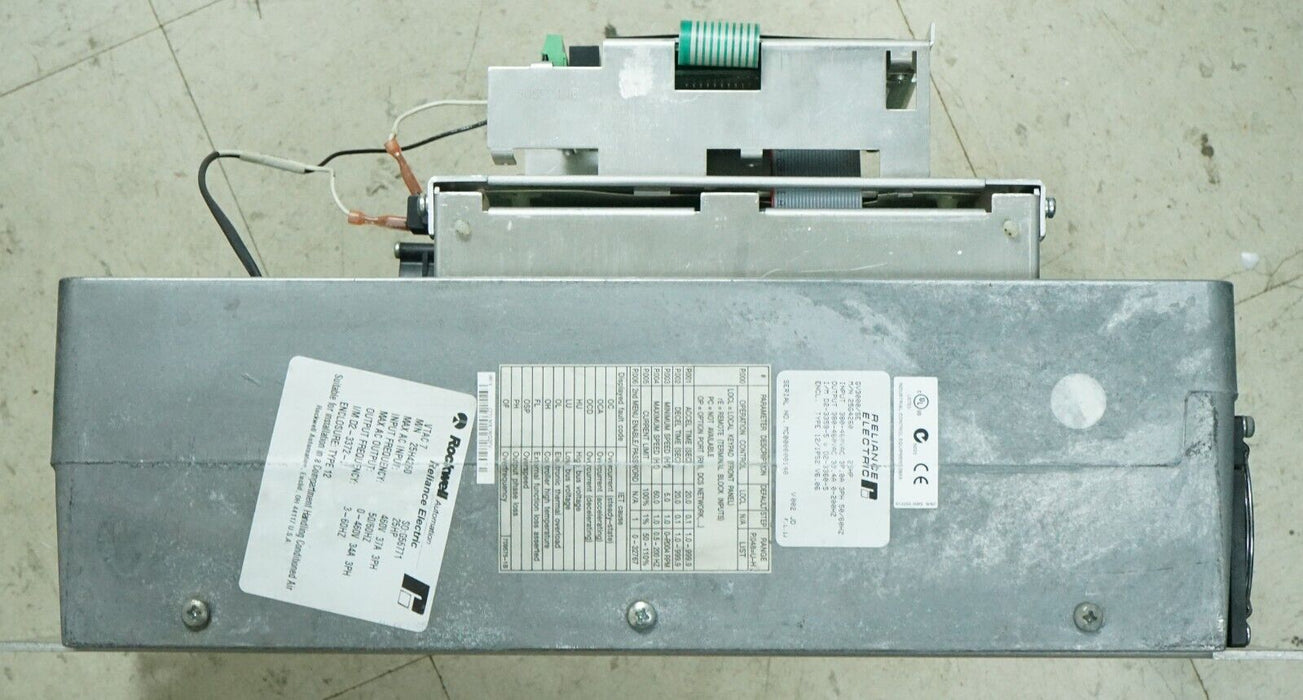 Reliance Electric GV3000 25 HP 25G4260 AC Drive Inverter Tested Good FRN:6.09