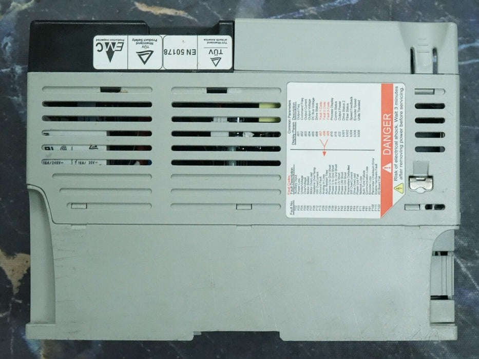 Zero Hours Allen Bradley  22D-D4P0N104 Power Flex 40P Drive 2HP Ser. A FRN:2.01