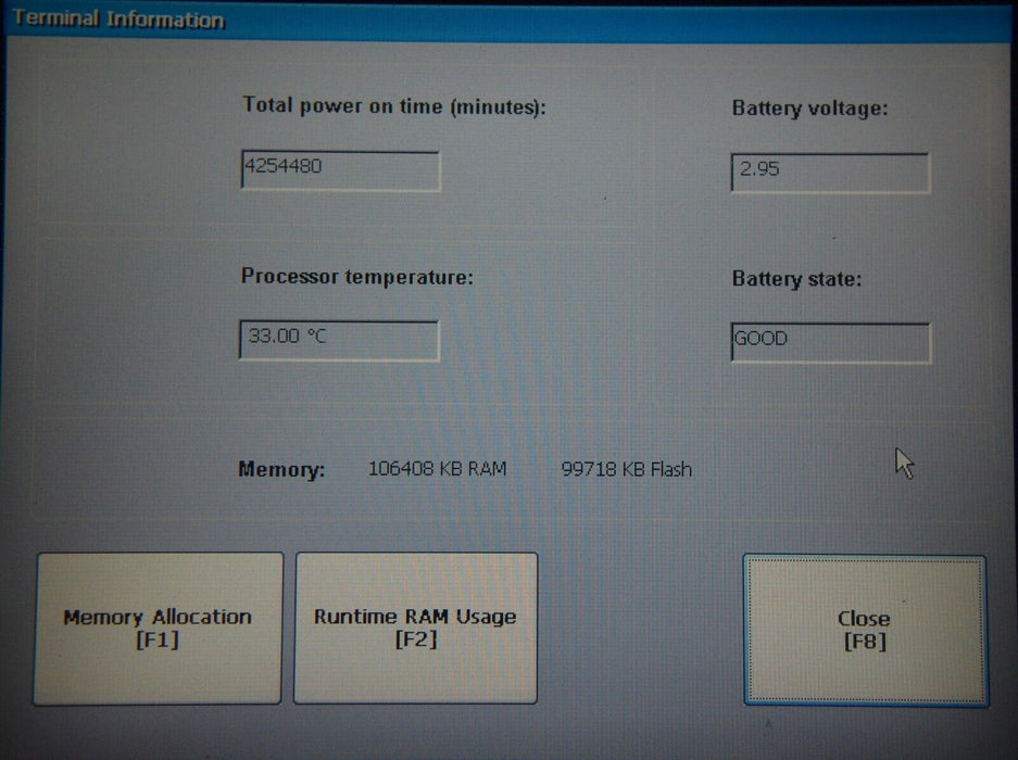 Allen Bradley 2711P-RP2 Ser G  Logic Module