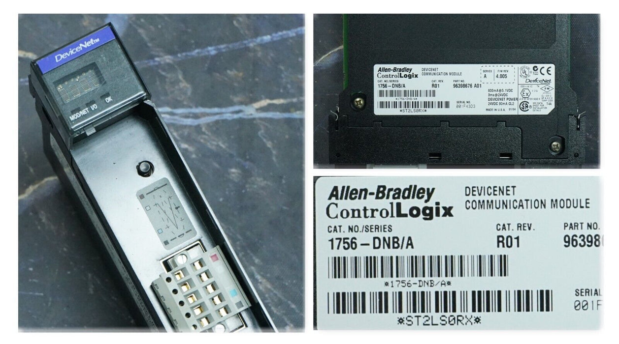 Allen-Bradley 1756-DNB/A FRN:4.005 Devicenet Communication Bridge Module