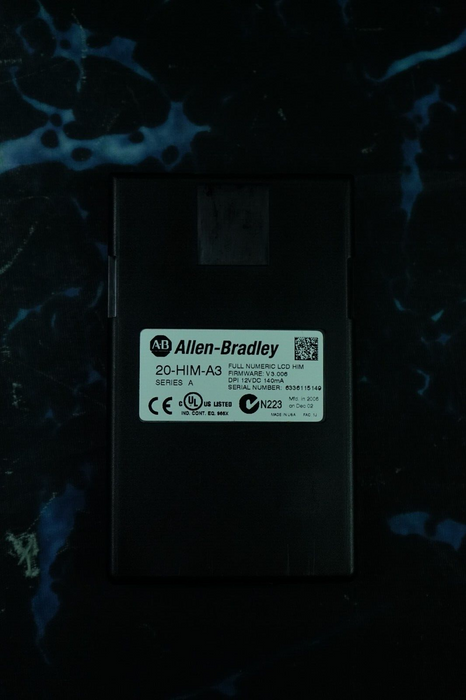 Allen-Bradley 20-HIM-A3 SERIES A Full Numeric HMI Keypad Firmware 3.006  #A-127