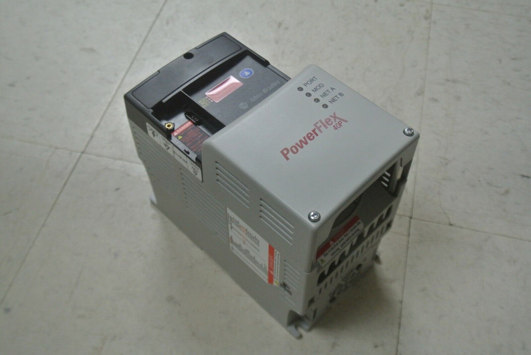 22D-D2P3N104 Allen Bradley Power Flex 40P Drive 1HP Ser.A FRN:2.01