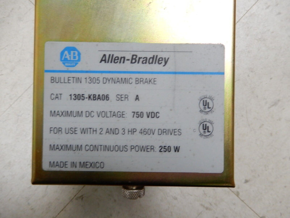 Allen Bradley 1305-KBA06 Dynamic Brake Module Series A