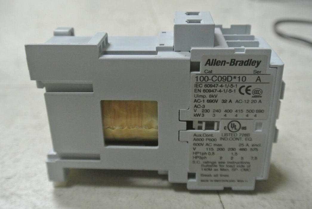 Allen Bradley 100-C09D*10 Contactor / 3-Phase IEC Rated Contactor