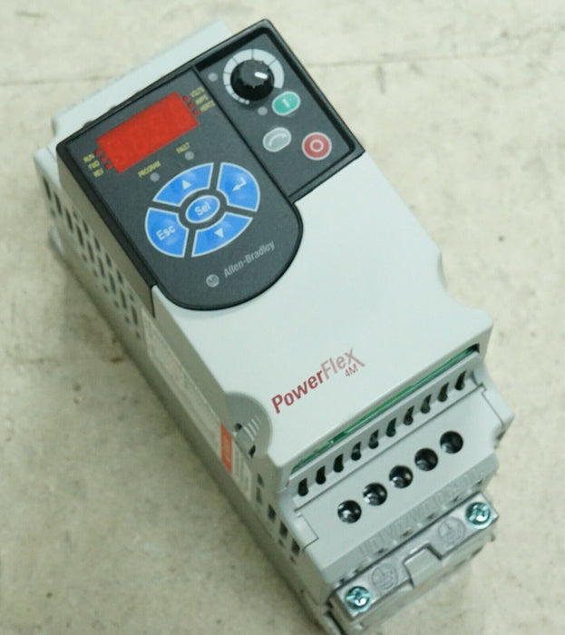 Allen-Bradley PowerFlex 4M VFD 2.0HP Cat. 22F-D4P2N113 Ser A FRN:2.01