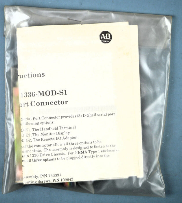 NEW Allen-Bradley 1336-MOD-E1 Series A Handheld Programming Terminal 12V/0.15Amp