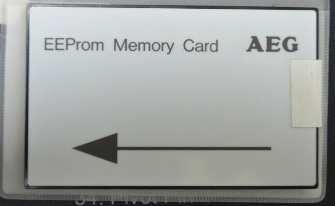 Used AEG EEProm Memory Card  AS-MEEP-001