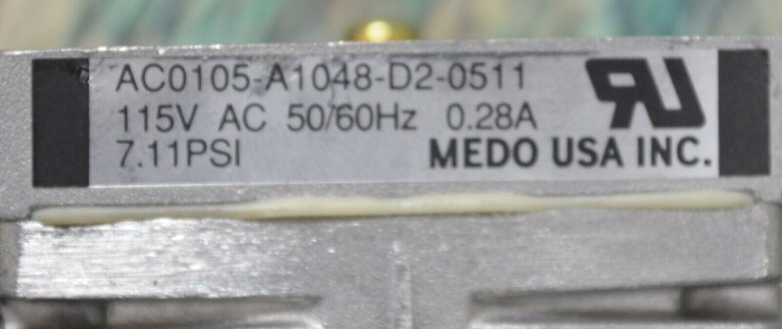 Used MEDO CORPORATION AC0105-A1048-D2-0511 / AC0105A1048D20511 Tested Good