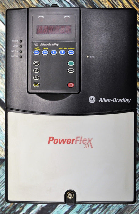 Allen-Bradley Powerflex 70 20AC015A1AYNANNN Series A 10 HP FRM 2.009 TESTED GOOD