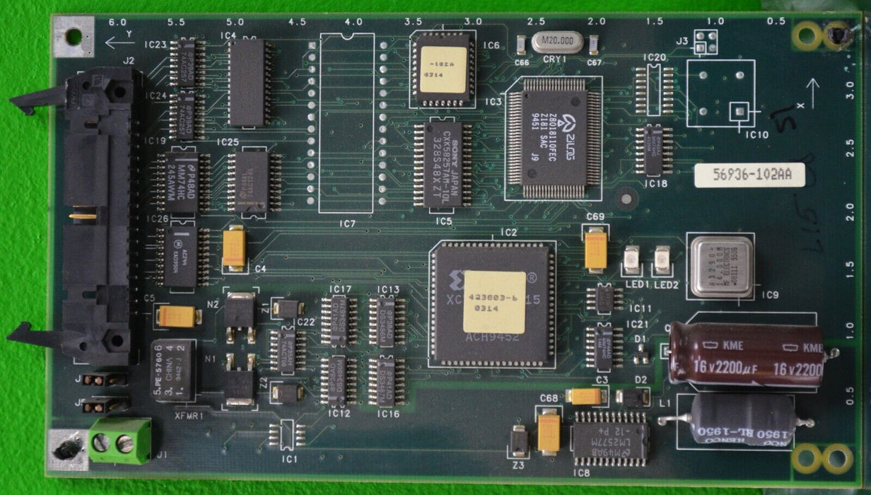 RELIANCE GV3000 0-56936-102AA  AUTOMAX COMMUNICATIONS NETWORK CARD 2AX3000