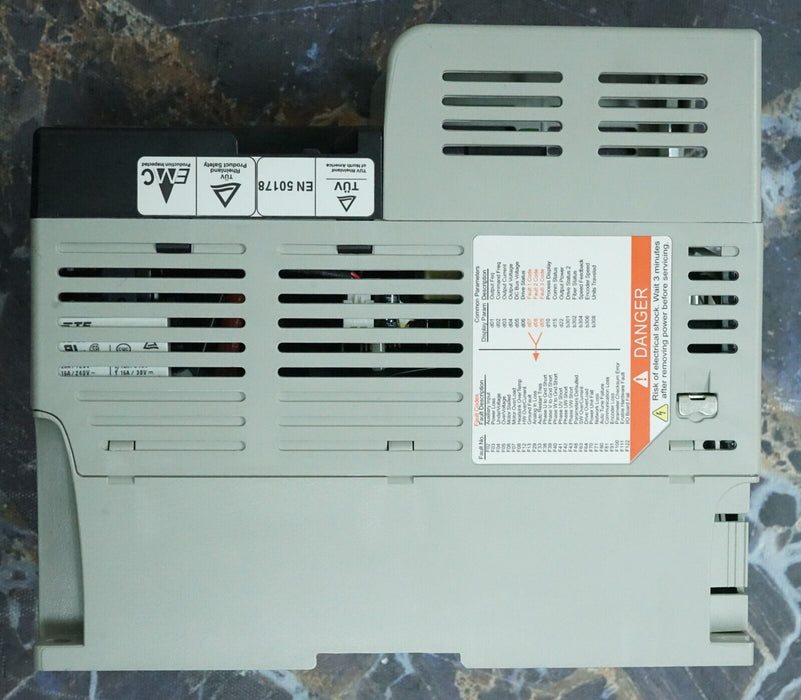 Low Hours Allen-Bradley 22D-D2P3N104 PowerFlex40P FRN:2.01 Series A Tested Good