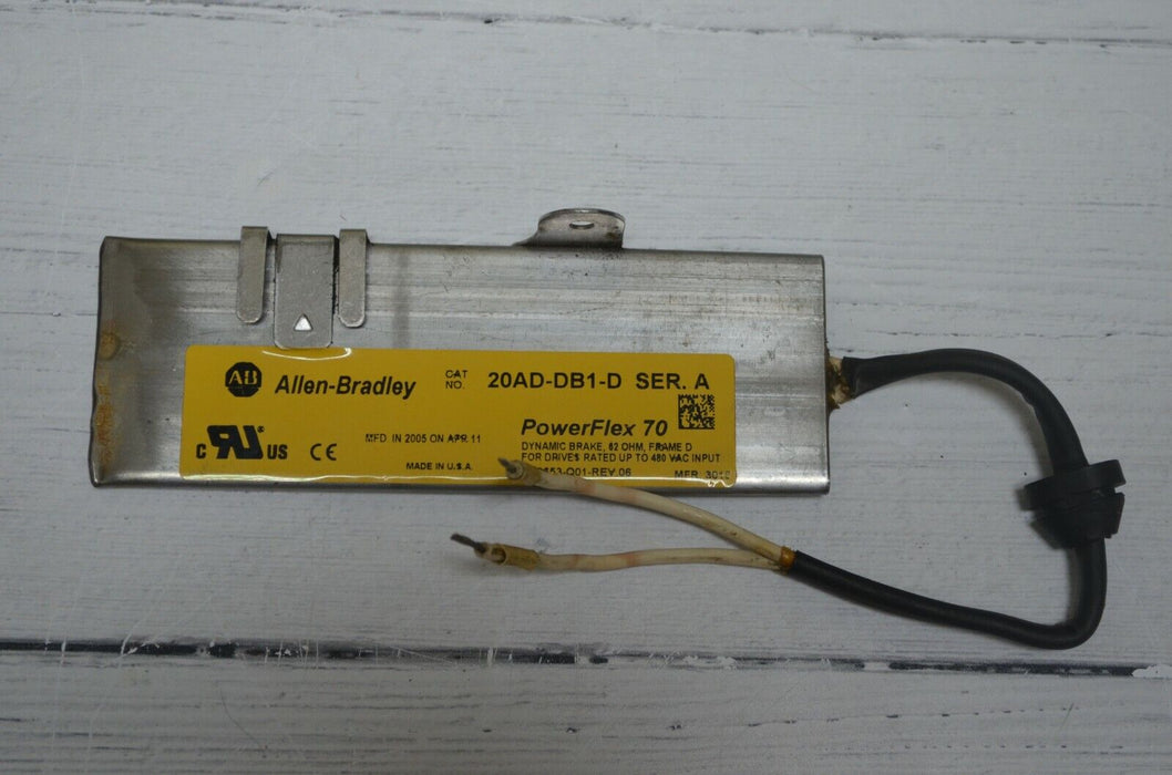 Allen-Bradley PowerFlex 70 DB Resister 20AD-DB1-D Ser A  Frame D