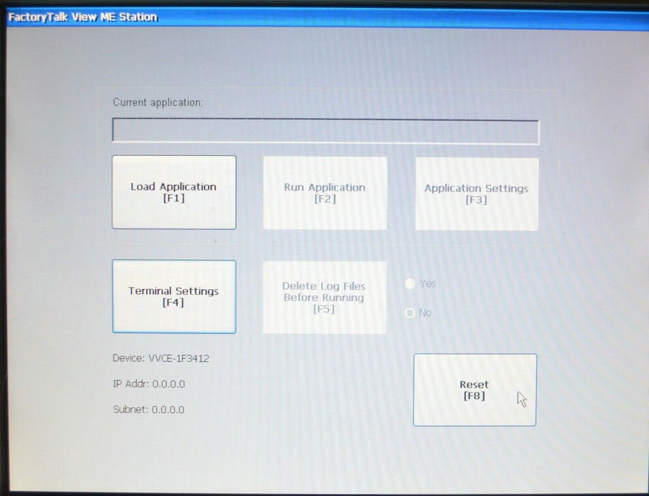 Allen-Bradley VersaView CE 1250 Display Module 6189-RDT12C Ser.C Rev.B