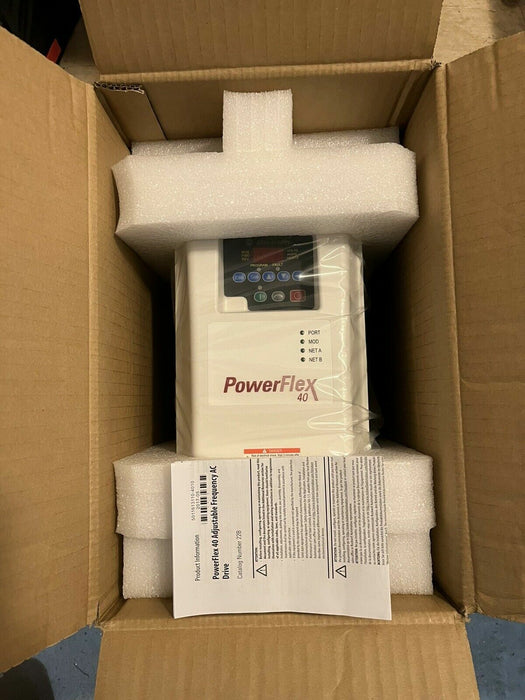 NEW IN BOX Allen Bradley 22B-A2P3C104 PowerFlex 40 Drive Series A FRN: 7.01