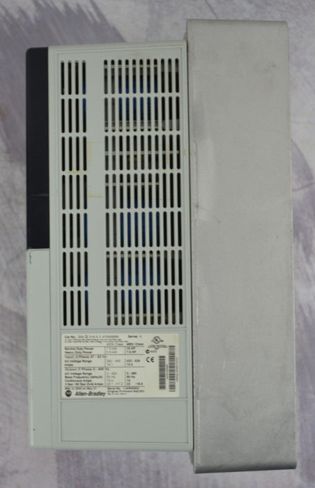 Allen-Bradley PowerFlex 70 10 HP 20AD014A3AYNANNN Series A FRN: 2.002 w/HIM Card