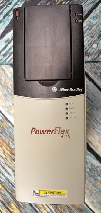 Low Hr Allen-Bradley PowerFlex 700 3 HP 20BD5P0A0AYNANC0 480 VAC 10.00 Firmware