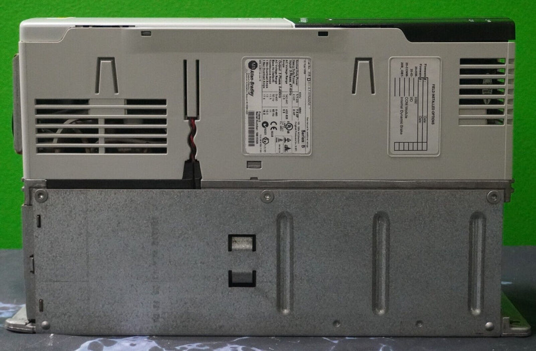 Low Hours Allen Bradley PowerFlex 700 7.5HP VFD 20BD011A0AYNAND0 FRN:9.001