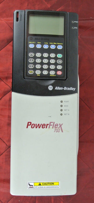 Clean Allen Bradley 20BD2P1A3AYNACC1 PowerFlex 700 Drive 1 HP  6.004 Tested Good