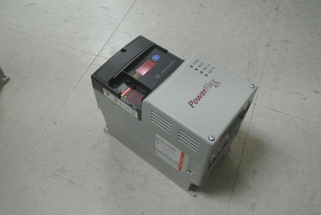 2012 Allen-Bradley Powerflex 40P 22D-D1P4N104 0.5 HP FRN 2.01 Tested Good