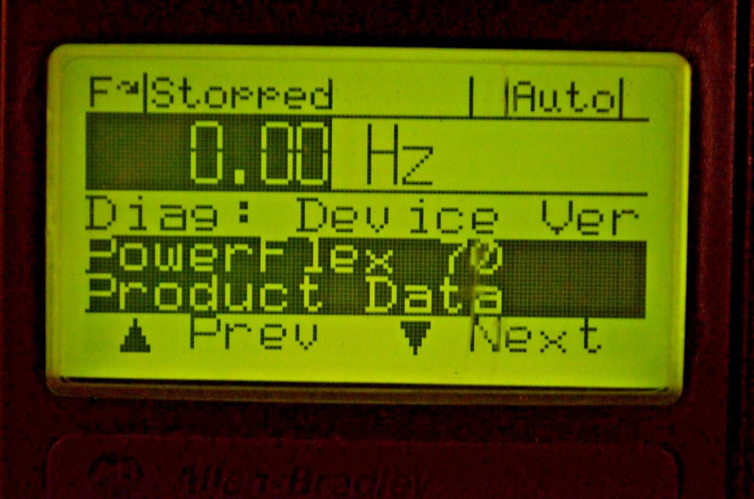 Allen-Bradley PowerFlex 70 1 HP 20AD2P1A1AYNNNNN  Series A 480 VAC Tested Good