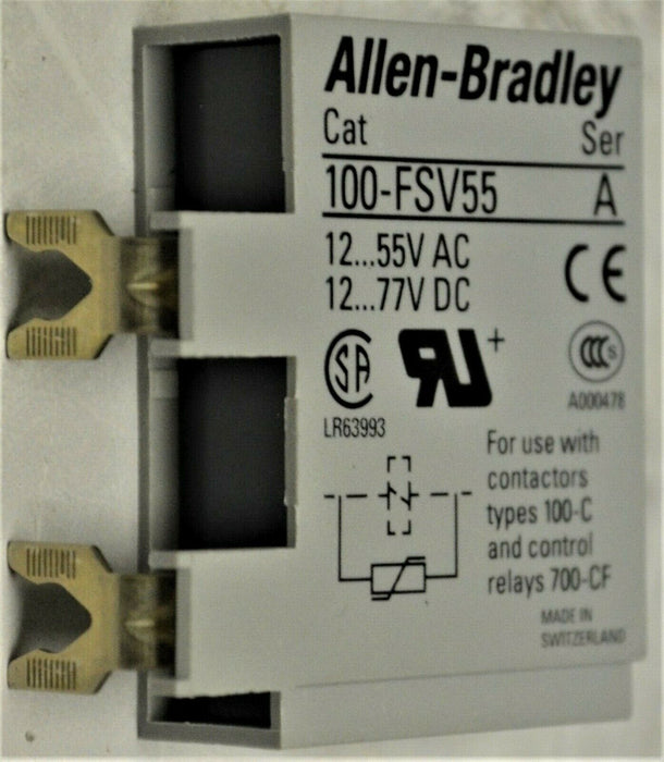 Allen Bradley 100-FSV55 Surge Suppressor Varistor 100FSV55  Tested Good