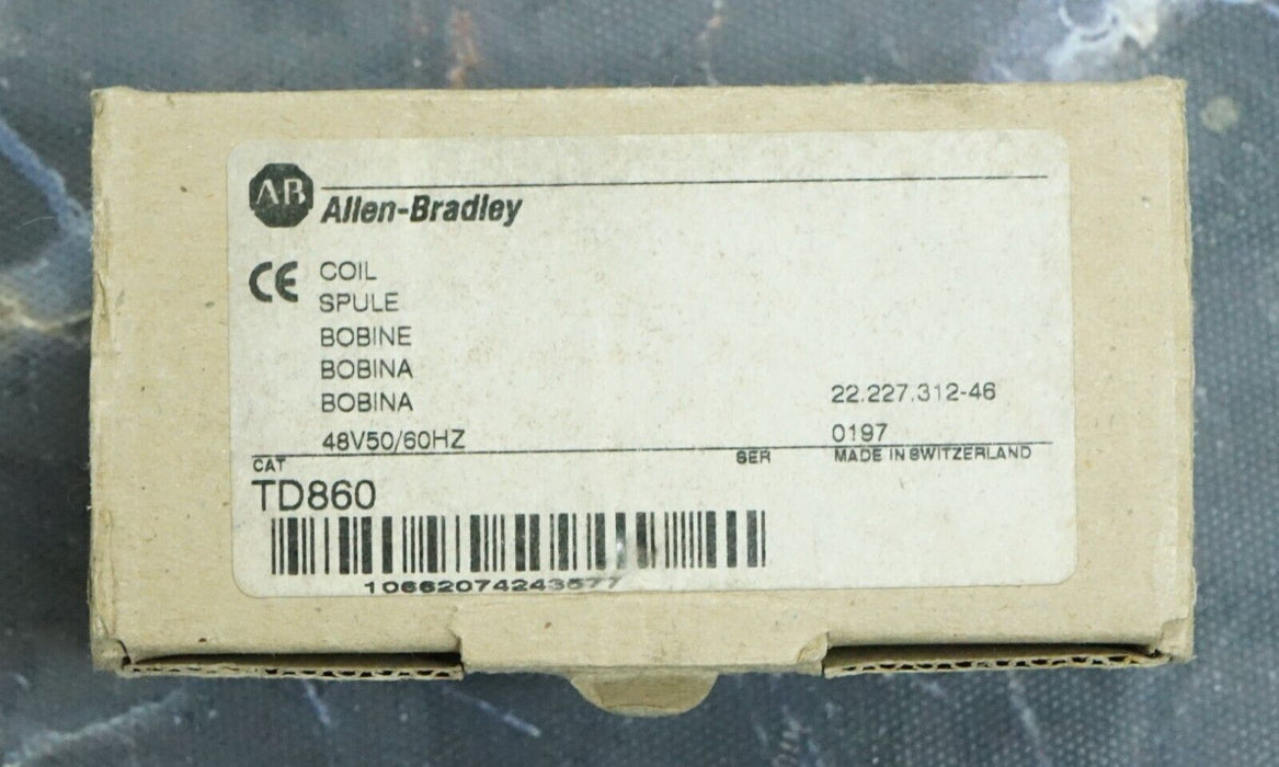 New ALLEN BRADLEY TD-860 / TD860 Made in Switzerland