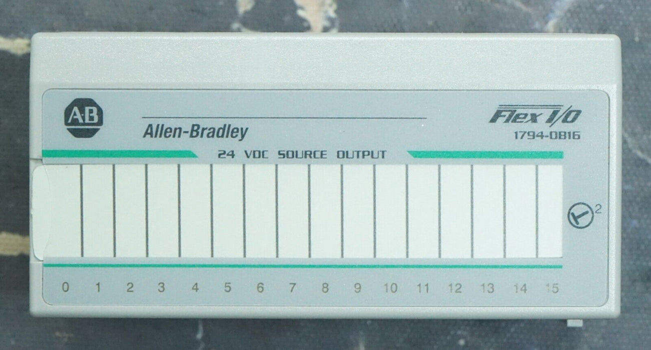 Allen-Bradley 1794-OB16 Series A 24 VDC Source Output Protected Tested Good A01