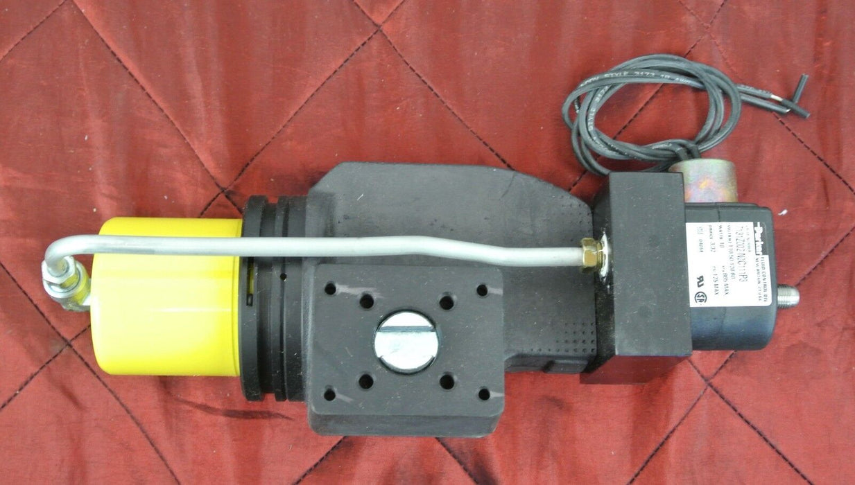 NEW FLOWSERVE SERIES 34 PNUEMATIC VALVE ACTUATOR w PARKER VALVE, A34W120A RP