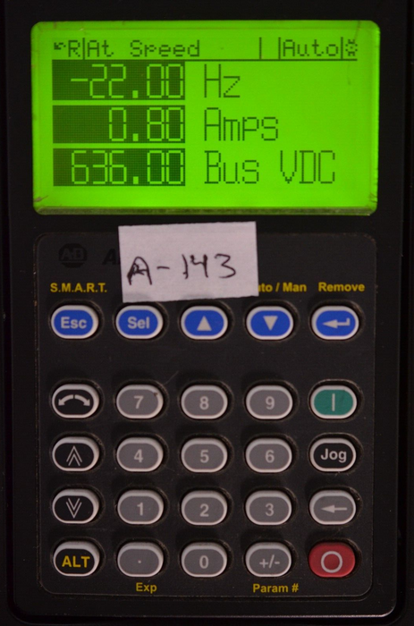 Allen-Bradley 20-HIM-A3 SERIES A Full Numeric HMI Keypad Firmware 3.004   #A-143