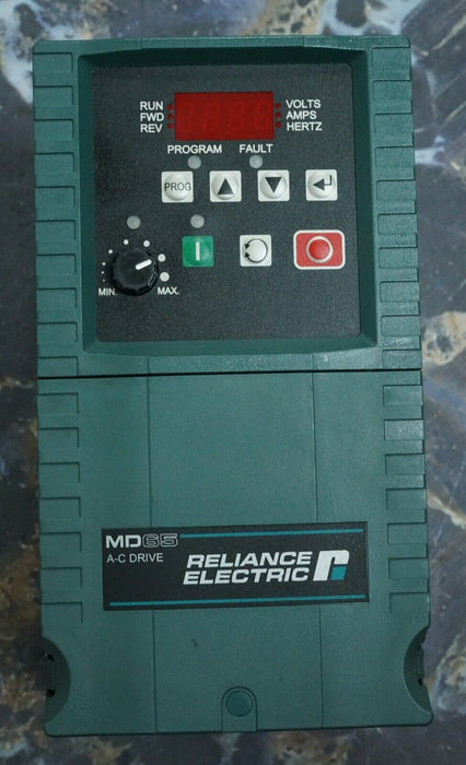 RELIANCE ELECTRIC 6MB200P5 0.5 HP DRIVE SERIES A 6MDBN-2P3102 FRN:3.03