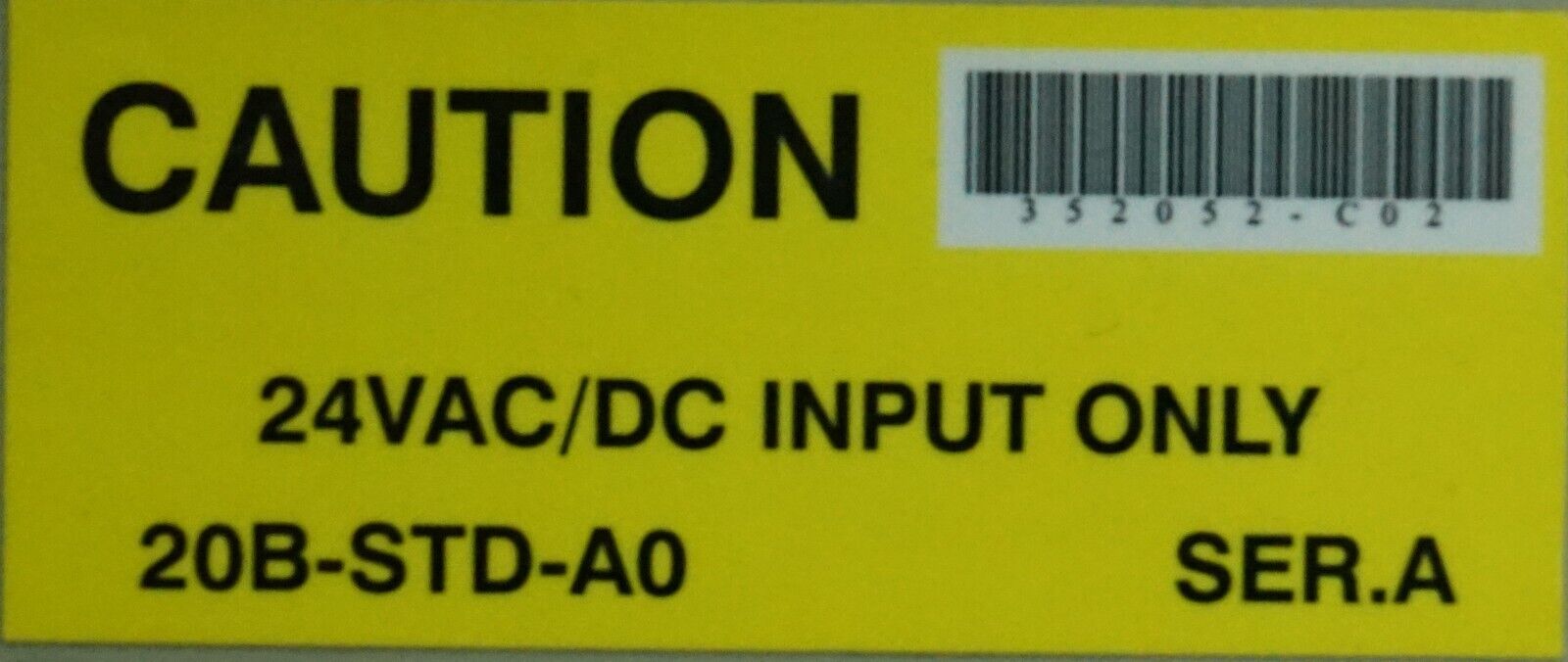 Allen-Bradley 20B-STD-A0 PowerFlex 700 STD Cassette 24 VDC Version:3.002 SER.A