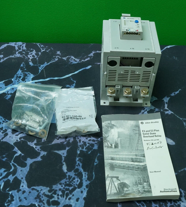 Allen Bradley 193-EC1GF Series B E3 Overload Relay