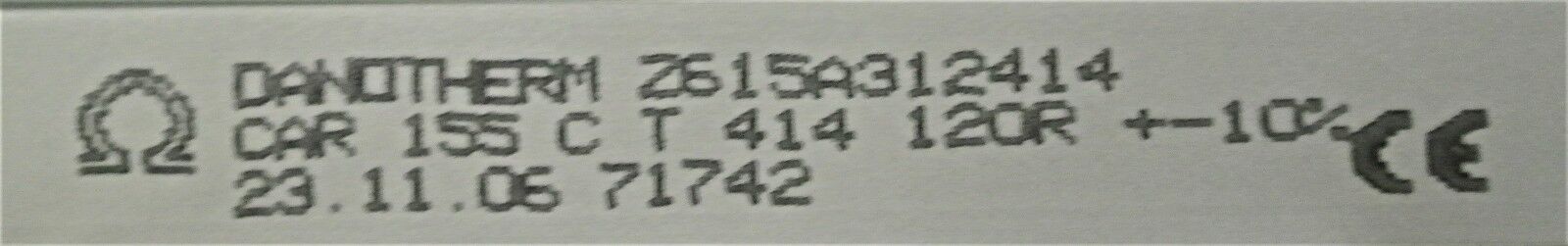 DANOTHERM TYPE: CAR155DT414 ALUMINIUM HOUSED COMPACT BRAKE RESISTORS IP 20