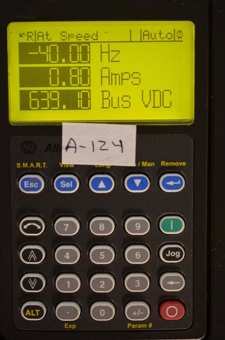 Allen-Bradley 20-HIM-A3 SERIES A Full Numeric HMI Keypad Firmware 3.004   #A-124